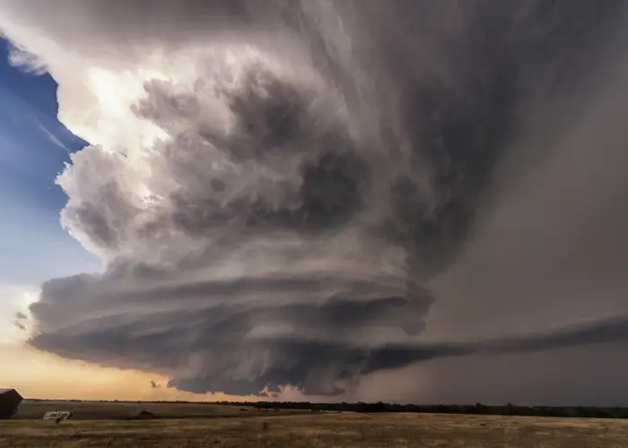 Image of a supercell in Texas